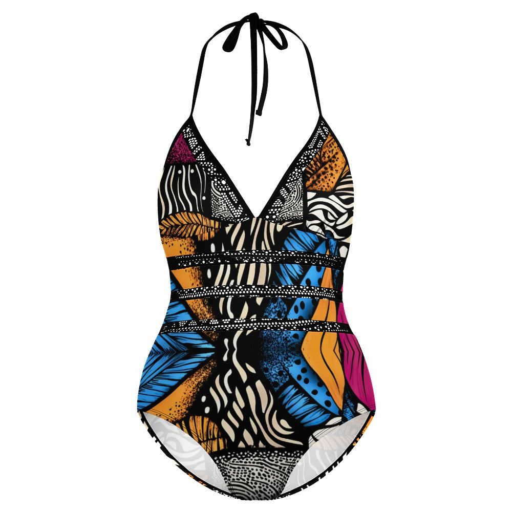 Plus size bikini swimsuit