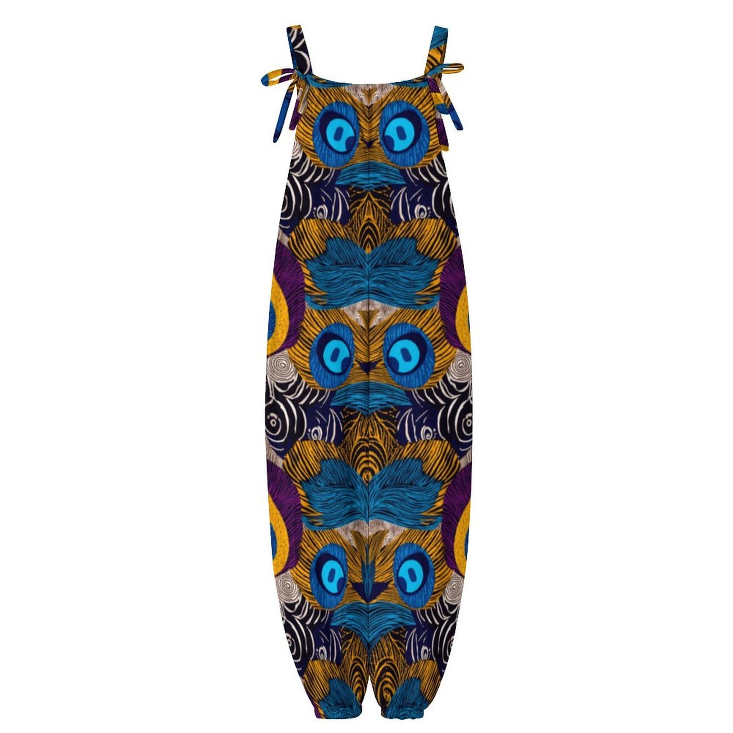 Spaghetti Strap Jumpsuit RP (All-Over Printing)