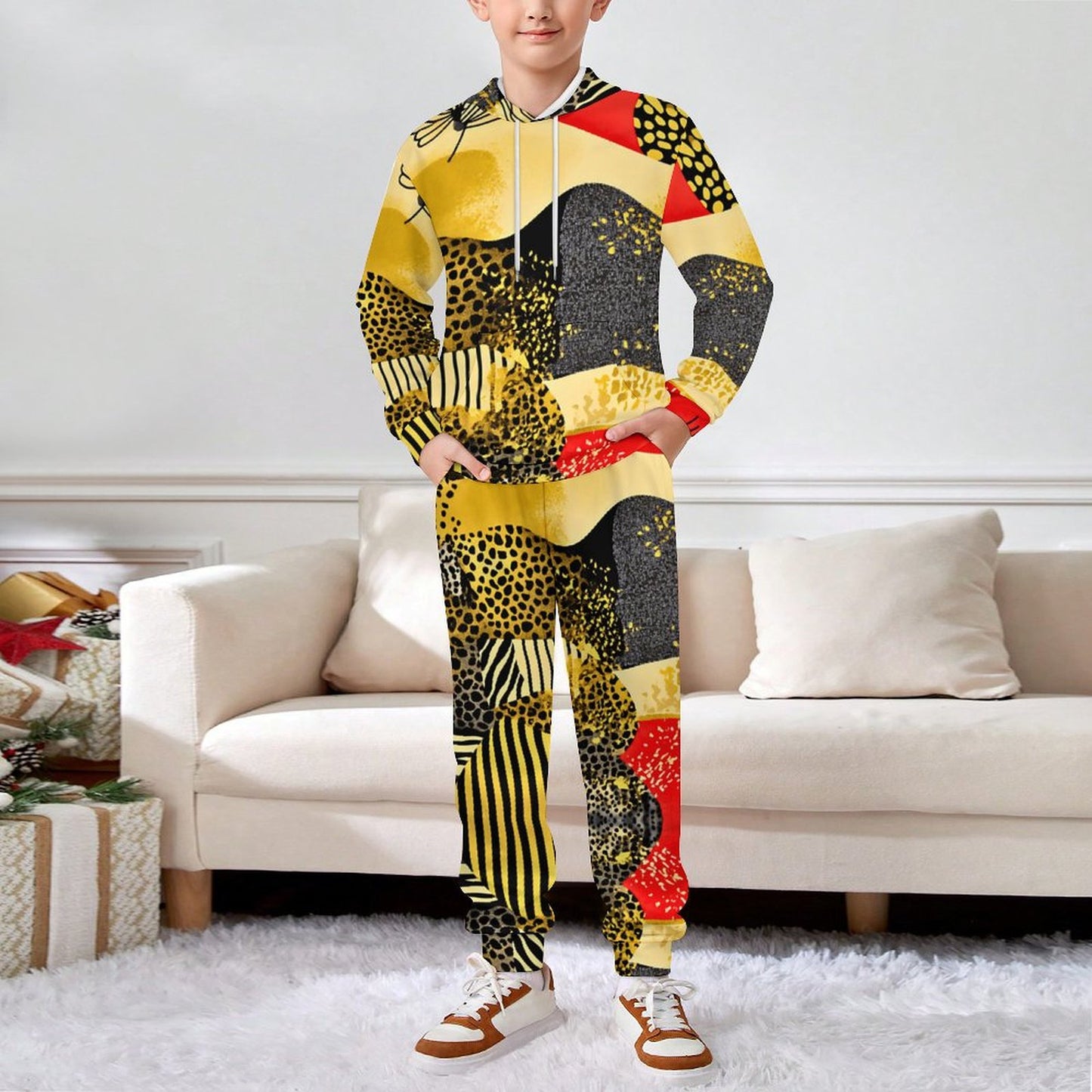 Children's sweater set Children's Hoodie Set