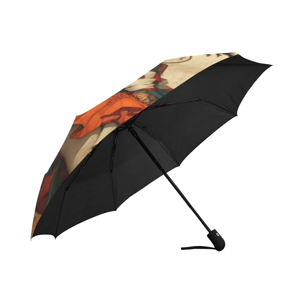 AfroCentric Butterfly Winged Ballerinas Anti-UV Auto-Foldable Umbrella (U09) Anti-UV Auto-Foldable Umbrella (U09)