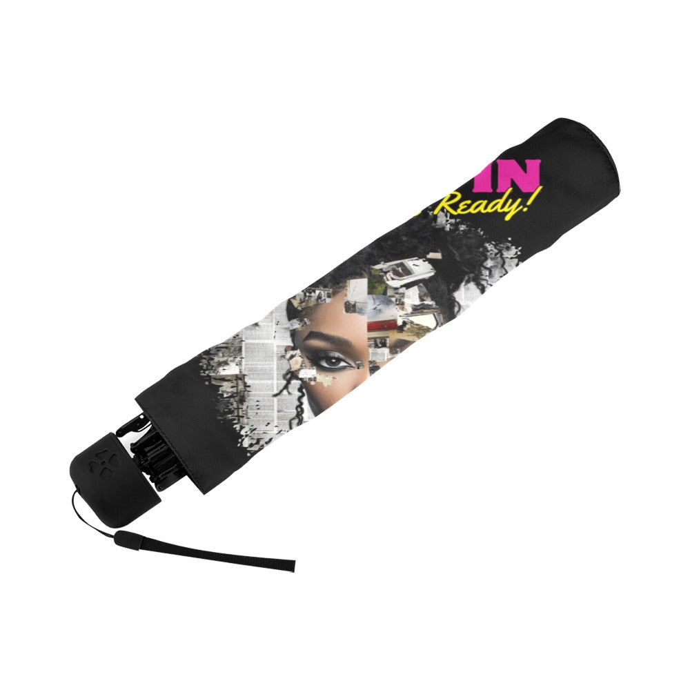 Locked In and Mission Ready Umbrella Anti-UV Foldable Umbrella (Underside Printing) (U07)