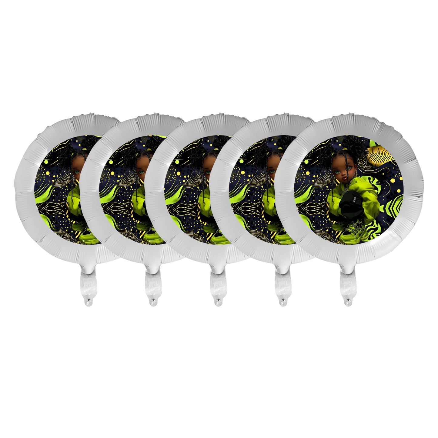 Kid Swag Foil Balloon (18inch)(5 Pack) Foil Balloon (18inch)(5 Pack)