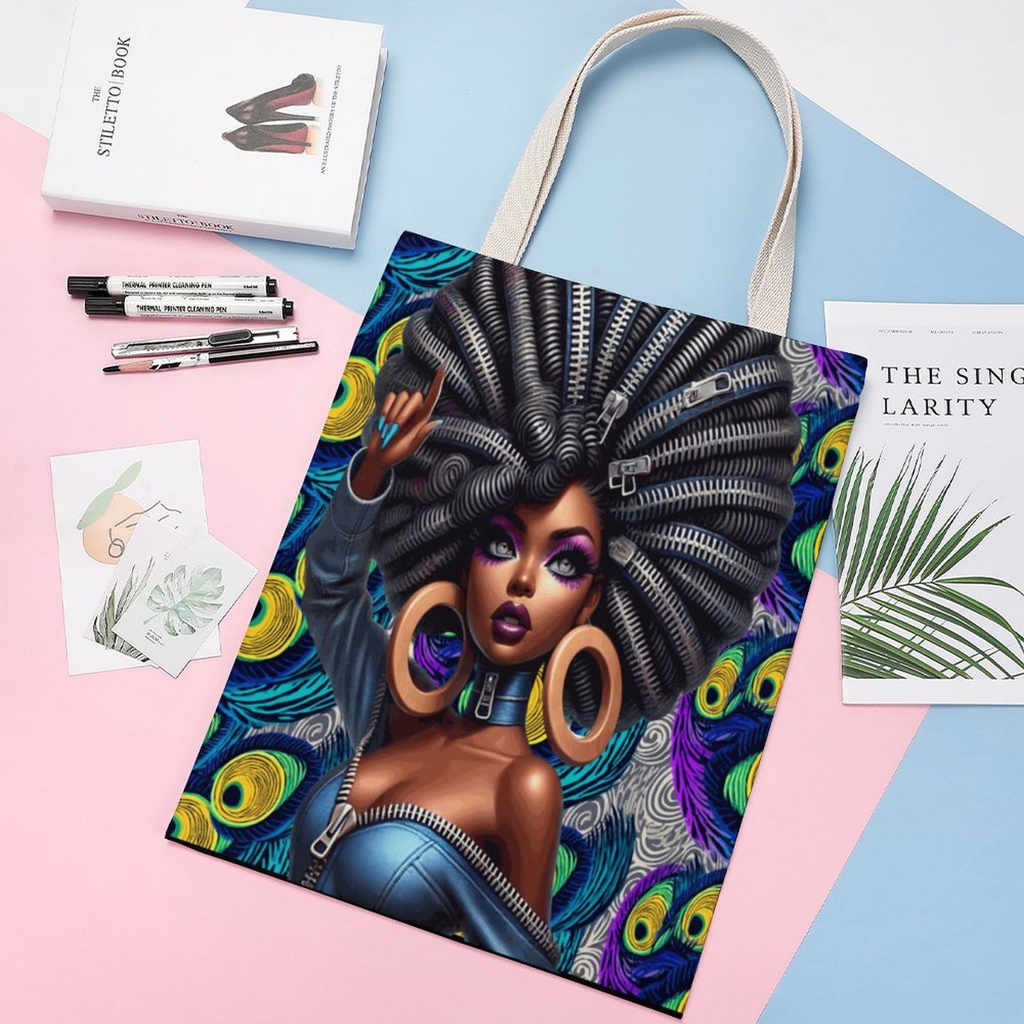 Tote Canvas Bag (Dual-sided Printing)