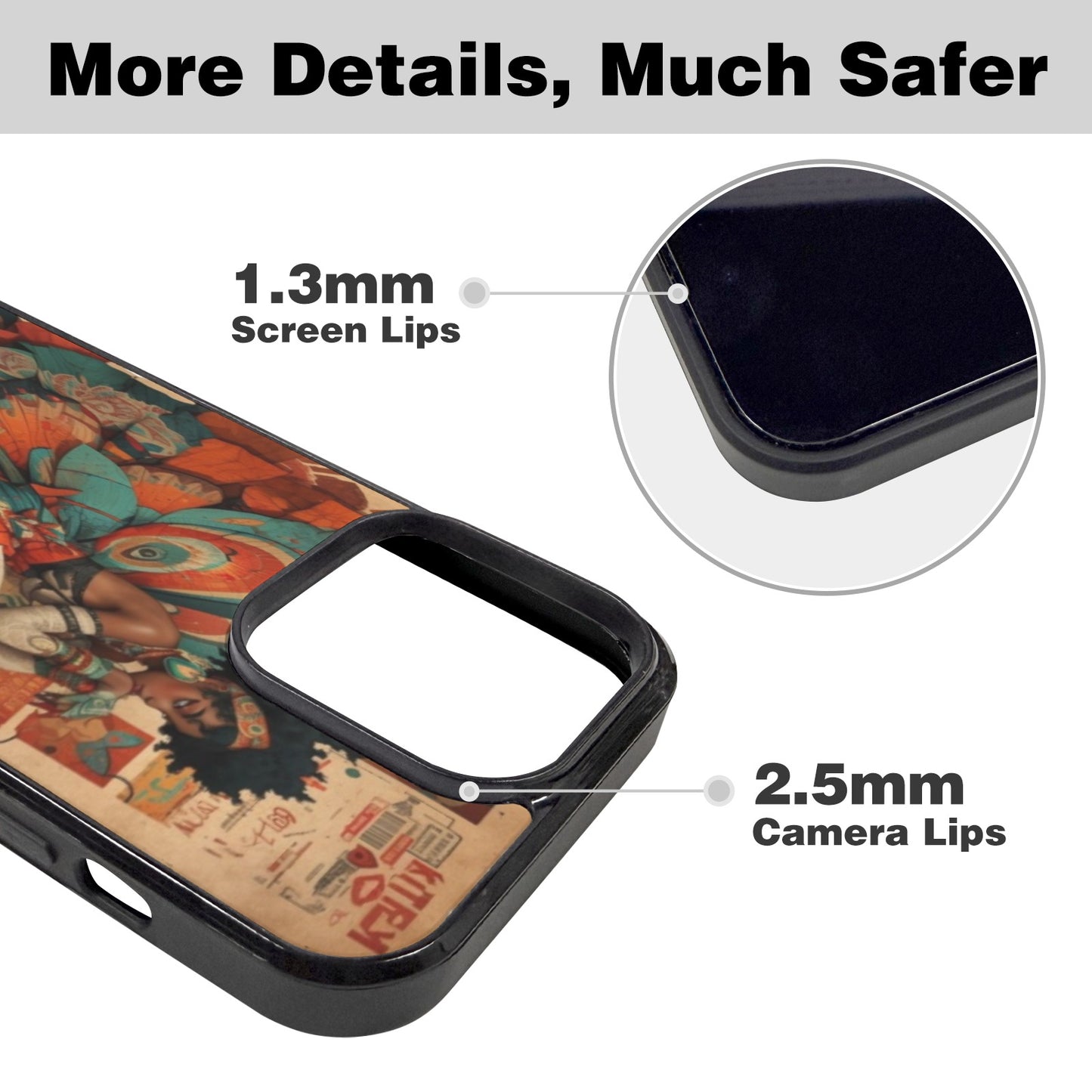 AfroCentric Butterfly Winged Ballerinas Phone Case for iPhone 15 Pro Phone Case for iPhone 15 Pro