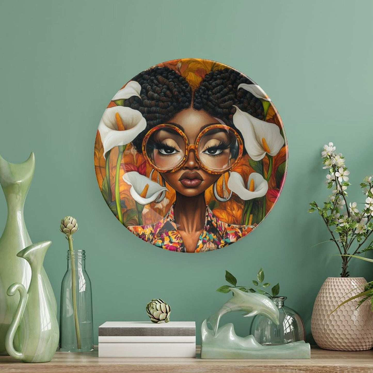 Bone China Decorative Plate