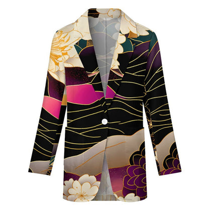 Women's casual suit All Over Print Women's Blazer