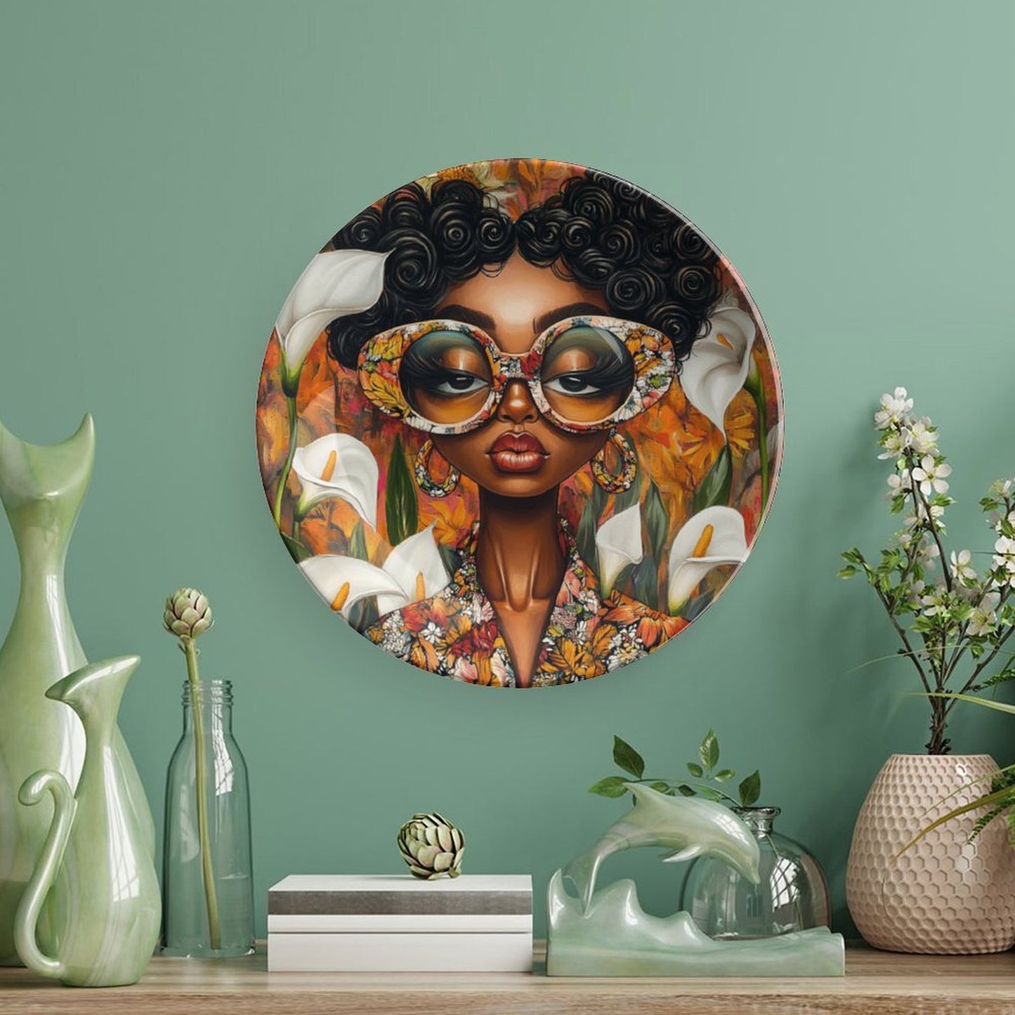 Bone China Decorative Plate