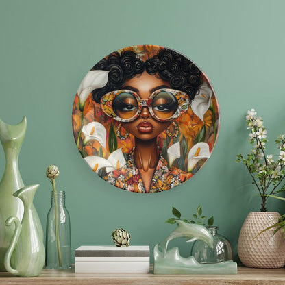 Bone China Decorative Plate