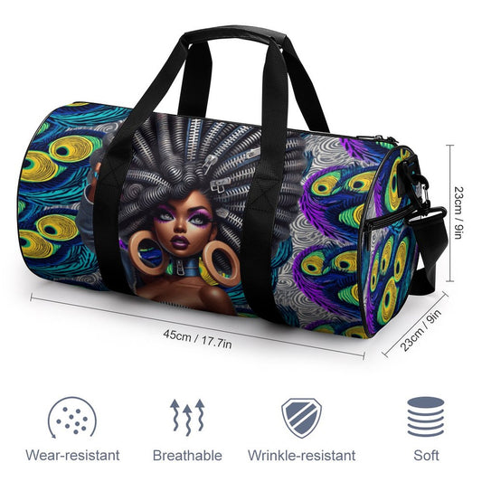 Cylindrical Gym Bag Q006 (Multi-sites)