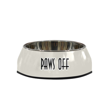 Paws Off Pet Bowl Pet Bowl