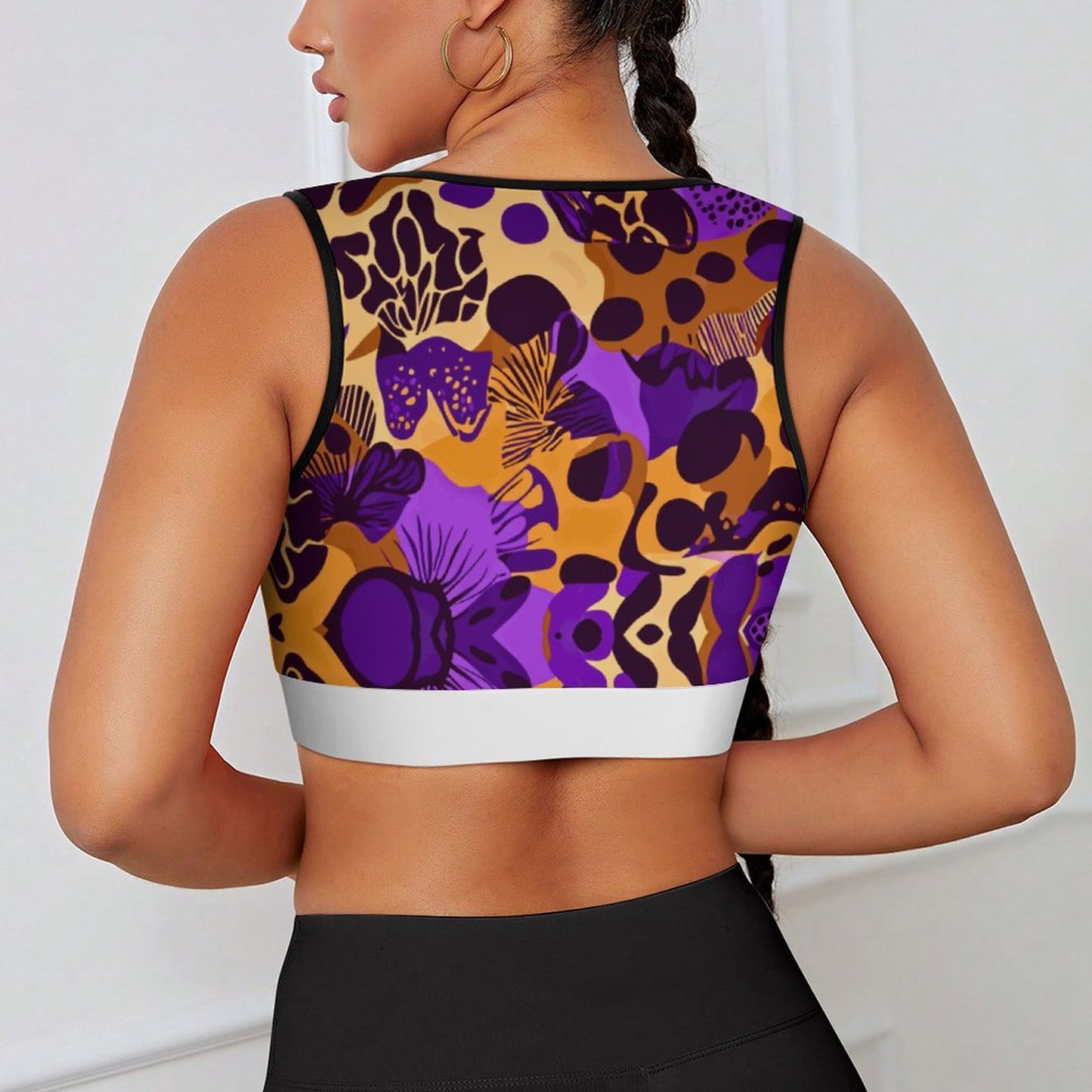 Custom Printed Yoga Tank Tops YJ053 (All-Over Printing)