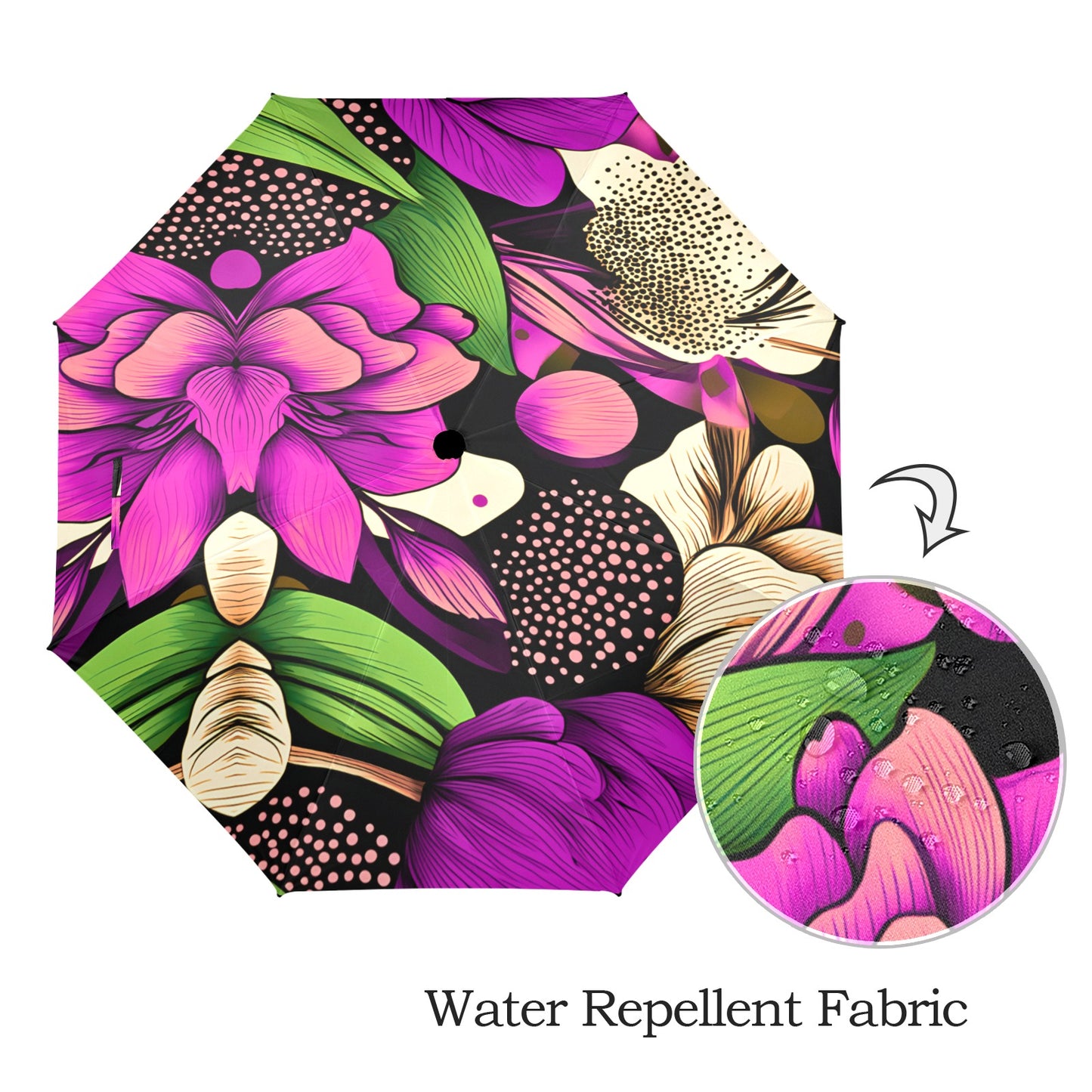 Violet Tulip Semi-Automatic Foldable Umbrella (Model U12) Semi-Automatic Foldable Umbrella (Model U12)