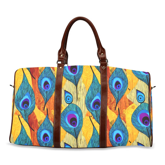 Peacock Waterproof Travel Bag/Large (Model 1639) Waterproof Travel Bag/Large (Model 1639)