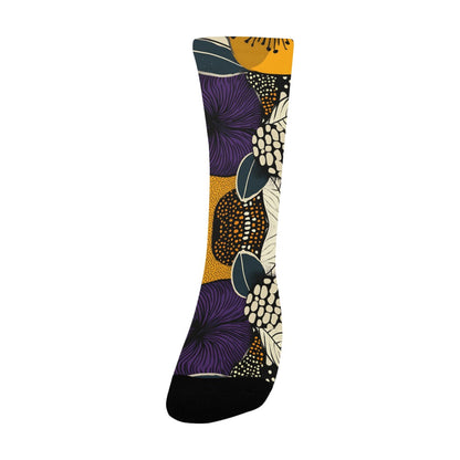 Geometric Pattern Socks for Men Women's Custom Socks