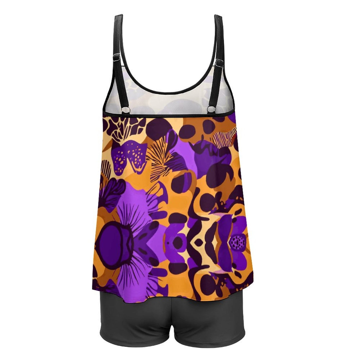 Tankini Two Piece Swimsuits QZ6072 (All-Over Printing on the Top)