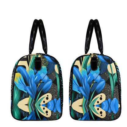 Blue Tulip Large Capacity Travel Bag-Small (Black Short Patch) (1737) Large Capacity Travel Bag-Small (Black Short Patch) (1737)