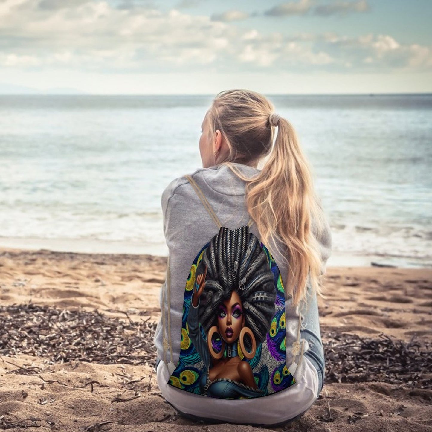 Canvas Drawstring Bag