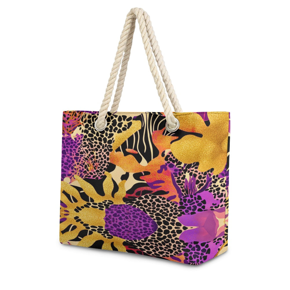Hemp rope tote bag