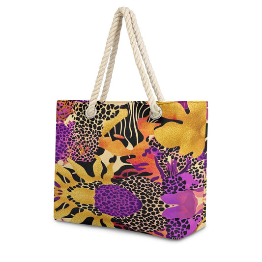 Hemp rope tote bag