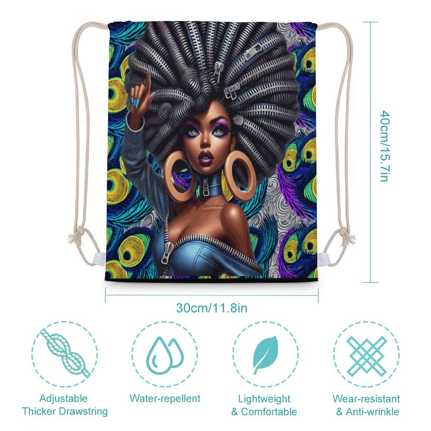 Canvas Drawstring Bag