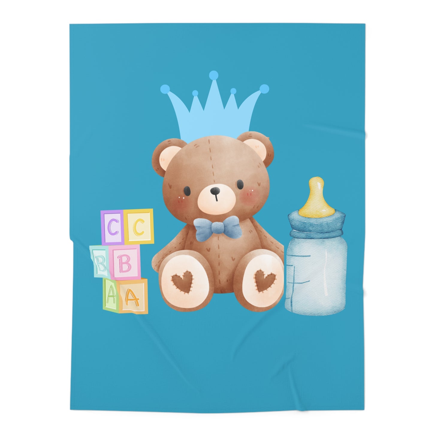 Teddy Bear Baby Swaddle Blanket #TB1