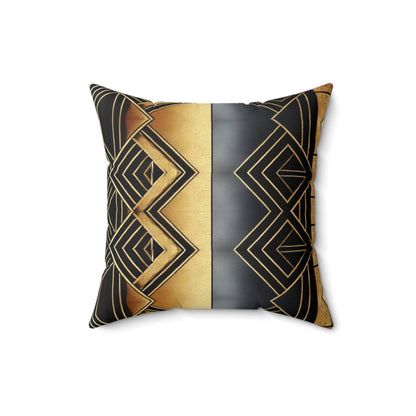 Amber Radiance Spun Polyester Square Pillow #AR1