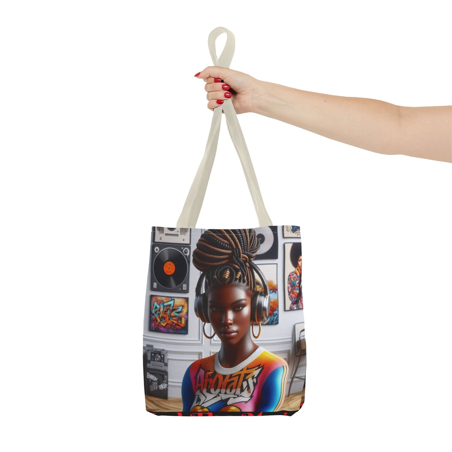 Feel The Music Tote Bag (AOP) #FM17