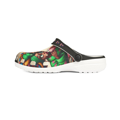 Monday Vibes EVA Foam Rubber Shoes (AOP) #MV6