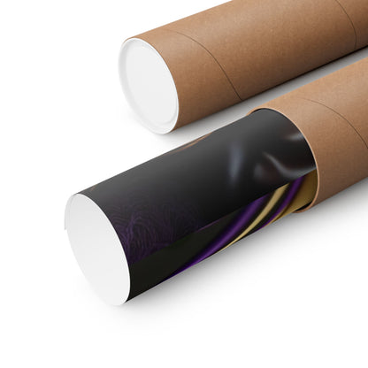 Purrple Reign Matte Vertical Posters #PR7