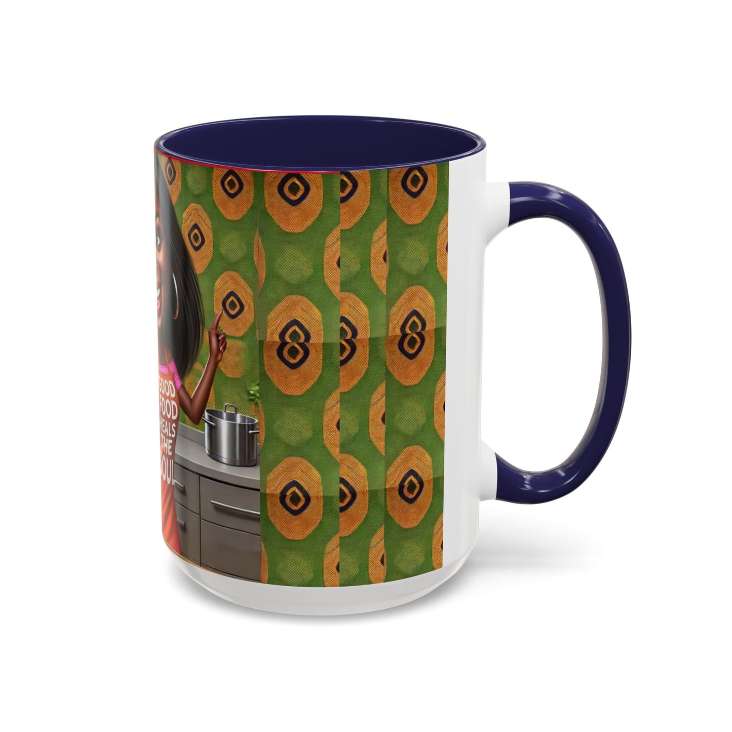 Soulful Bites and Kitchen Delights Accent Coffee Mug (11, 15oz) #SBKD1