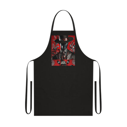 Still Black Cotton Apron #SB9