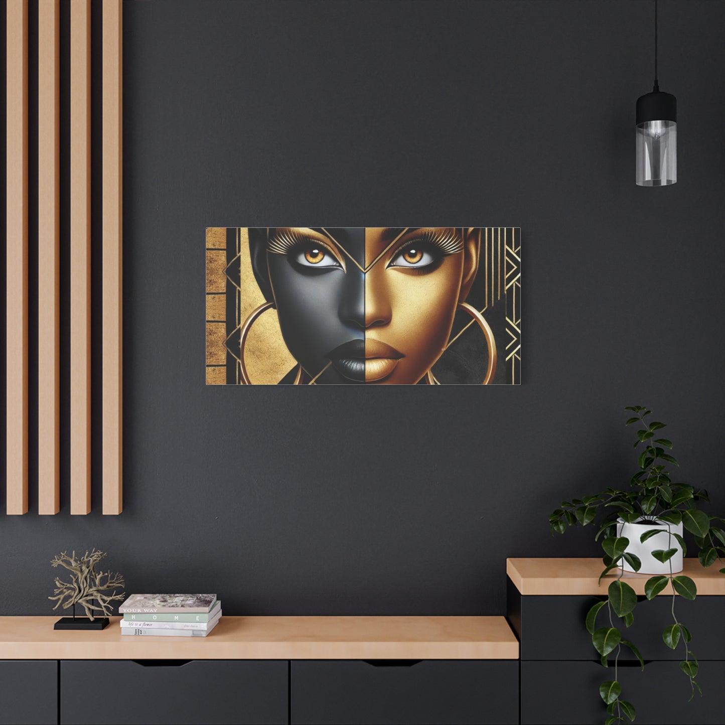 Amber Radiance Matte Canvas, Stretched, 1.25" #AR1