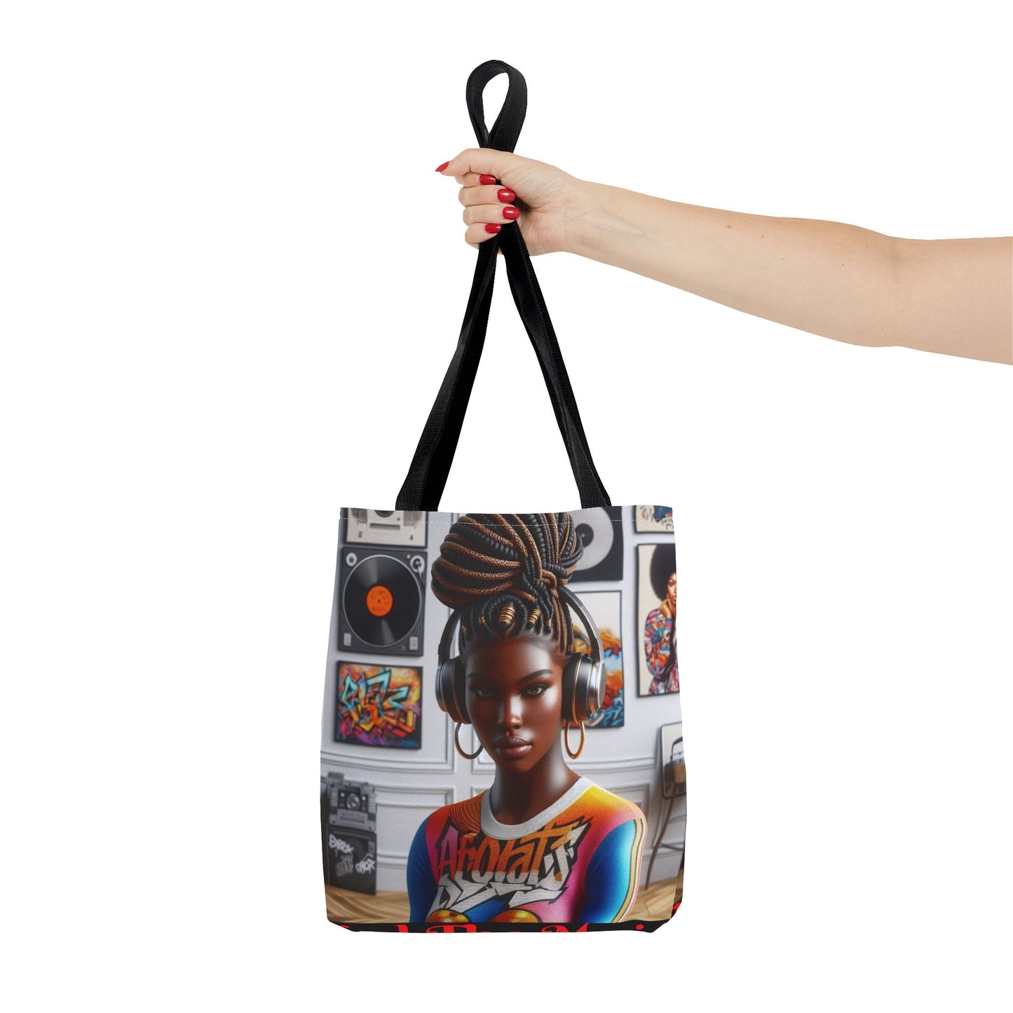Feel The Music Tote Bag (AOP) #FM17