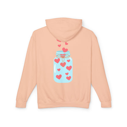 Affirmations Unisex Lightweight Hooded Sweatshirt #AU5