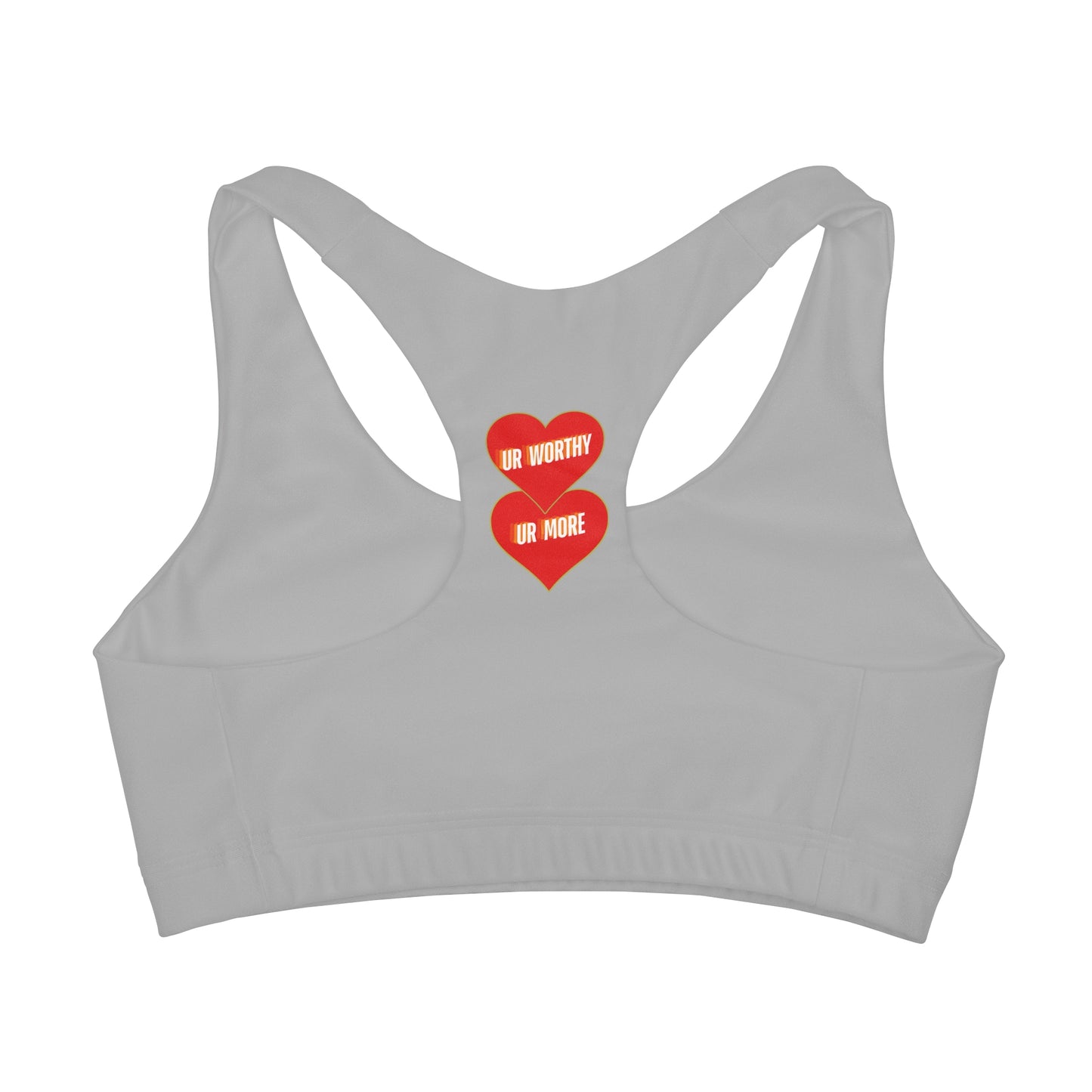 UR Worthy-UR More Girls' Double Lined Seamless Sports Bra (AOP) #15