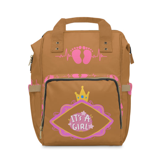 It's A Girl Multifunctional Diaper Backpack #IAG2