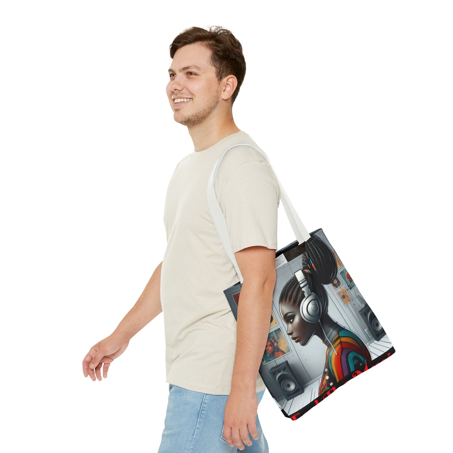 Feel The Music Tote Bag (AOP) #FM4