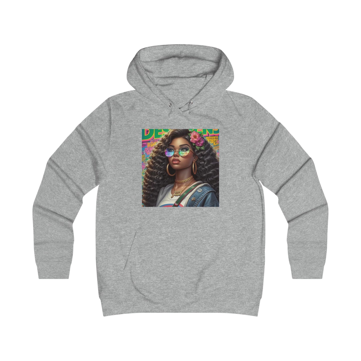 Destined For Greatness Girlie College Hoodie #33