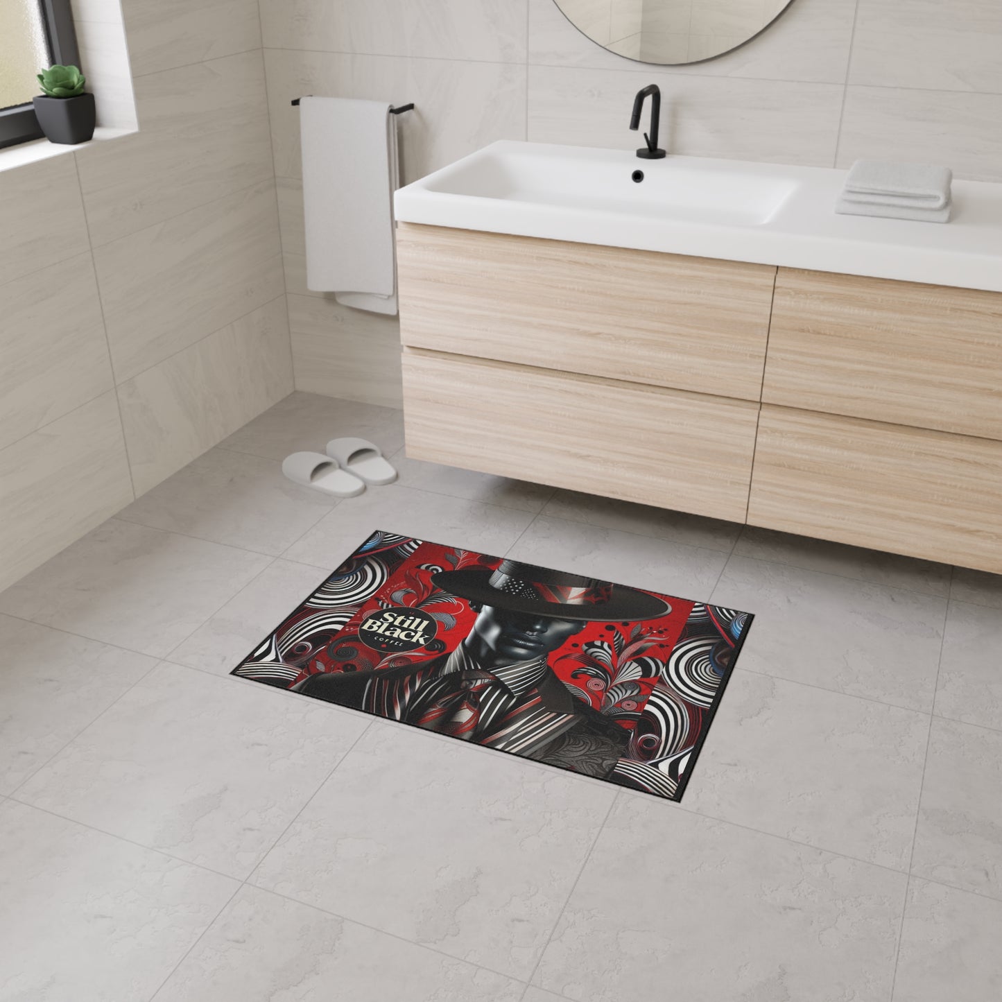 Still Black Heavy Duty Floor Mat #SB10