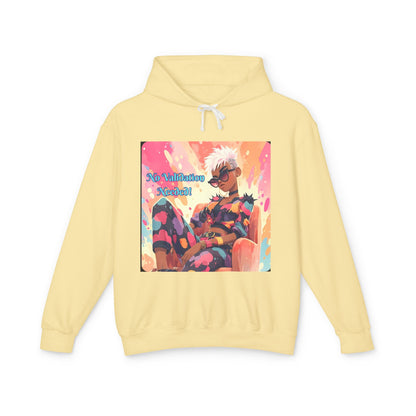 Empowering Affirmations Lightweight Hoodie, Inspirational Sweatshirt, Self Love