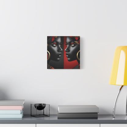 Dual Faced Matte Canvas, Stretched, 1.25" #DF1