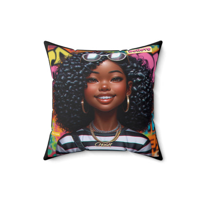 Believe Square Pillow #51