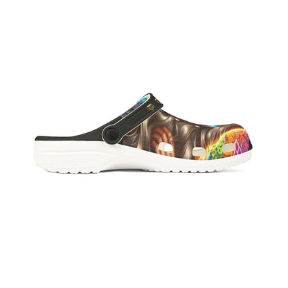 Future Boss EVA Foam Rubber Shoes (AOP) #35U