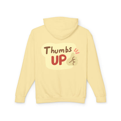 Affirmations Unisex Lightweight Hooded Sweatshirt #AU2
