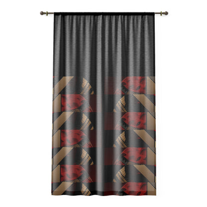 Dual Face Window Curtain #DF1