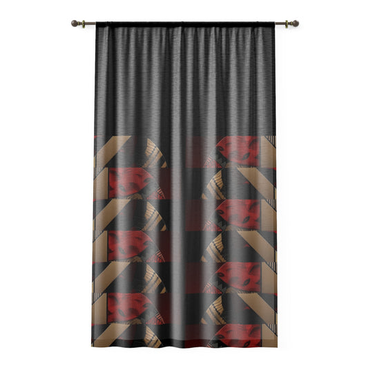 Dual Face Window Curtain #DF1