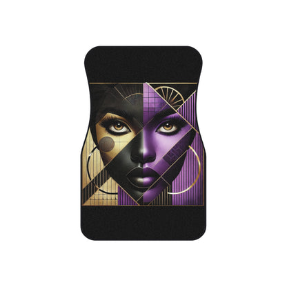 Abstract Beauty Car Mats (Set of 4) #AB2
