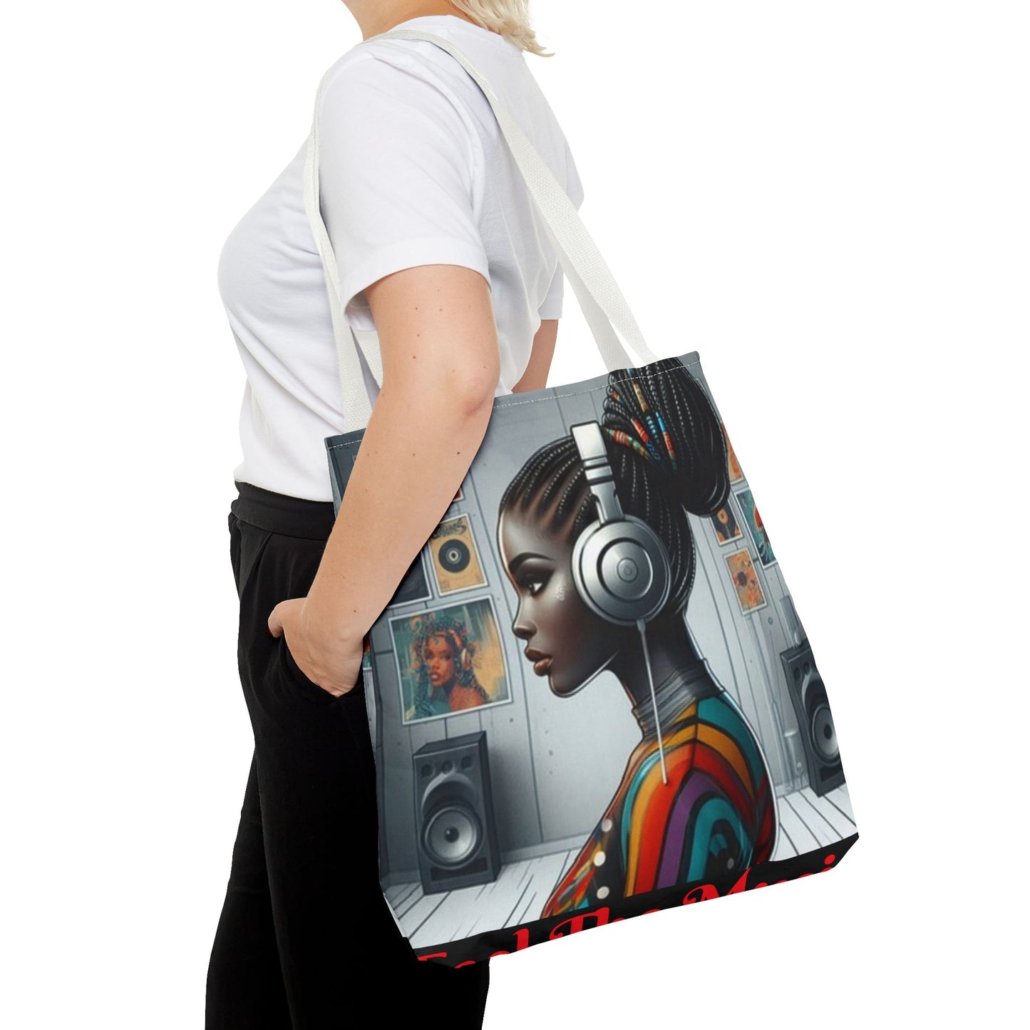 Feel The Music Tote Bag (AOP) #FM4
