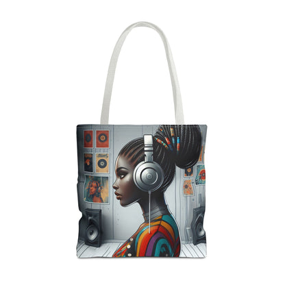 Feel The Music Tote Bag (AOP) #FM11
