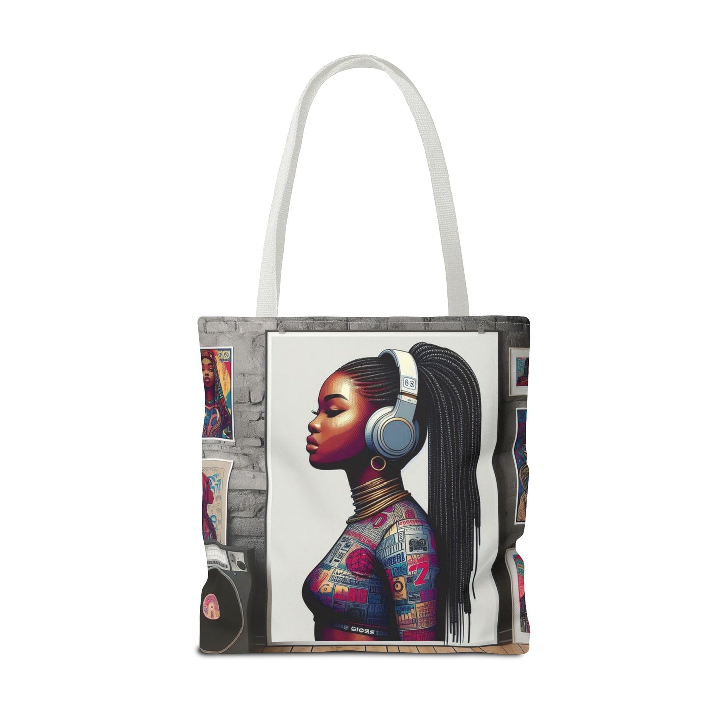 Feel The Music Tote Bag (AOP) #FM3
